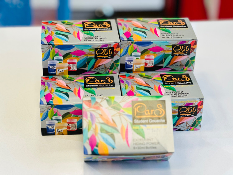 گواش 6 رنگ پارس اصلی