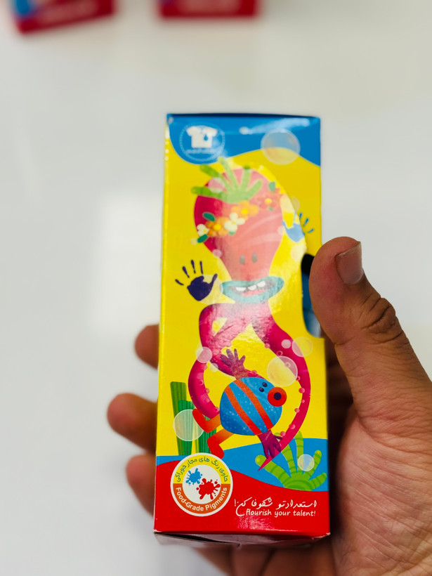 رنگ انگشتی ۳ رنگ آریا